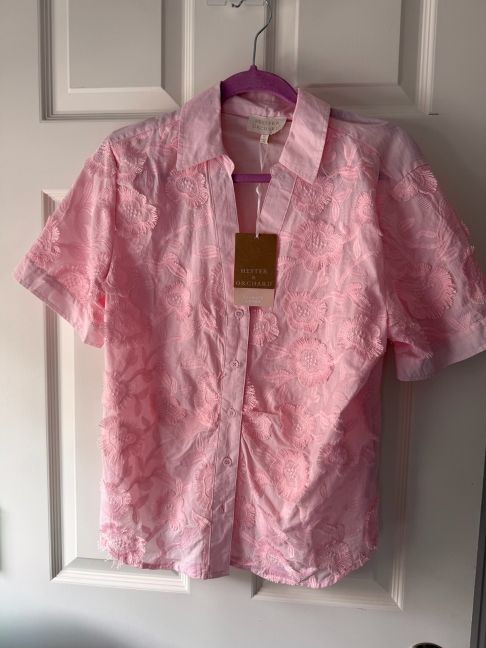 Beautiful Embroidered Floral Blouse